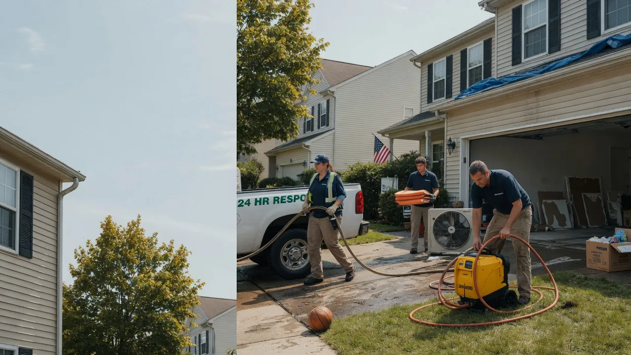 Emergency Water Damage Restoration in Commerce Township, MI near me